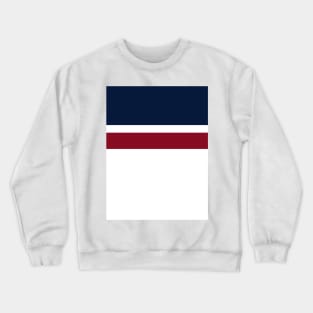 Manchester City Retro 1997 White, Navy, Maroon Away Crewneck Sweatshirt